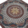 Marmer mozaiek tegel medallion