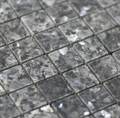 Tegel Blue Pearl mat details