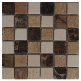 Mozaiek tegels van Travertin Marmer natuursteen