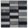 Mozaiek tegels met Bianco Carrara marmer
