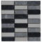 Mozaiek tegels met Bianco Carrara marmer