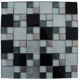 Mozaiek tegels rvs glas 30x30cm M711-30(1) Topmozaiek24
