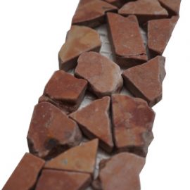 Mozaiek tegelstrip marmer 5x30cm B486(2) Topmozaiek24