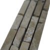 Mozaiek tegelstrip marmer 5x30cm B611 Topmozaiek24