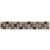 Mozaiek tegelstrip marmer glas 5x30cm B673 Topmozaiek24