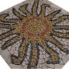 Mozaiek tegels met zon patroon