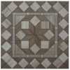 Mozaiek tegels in grijs en bruin